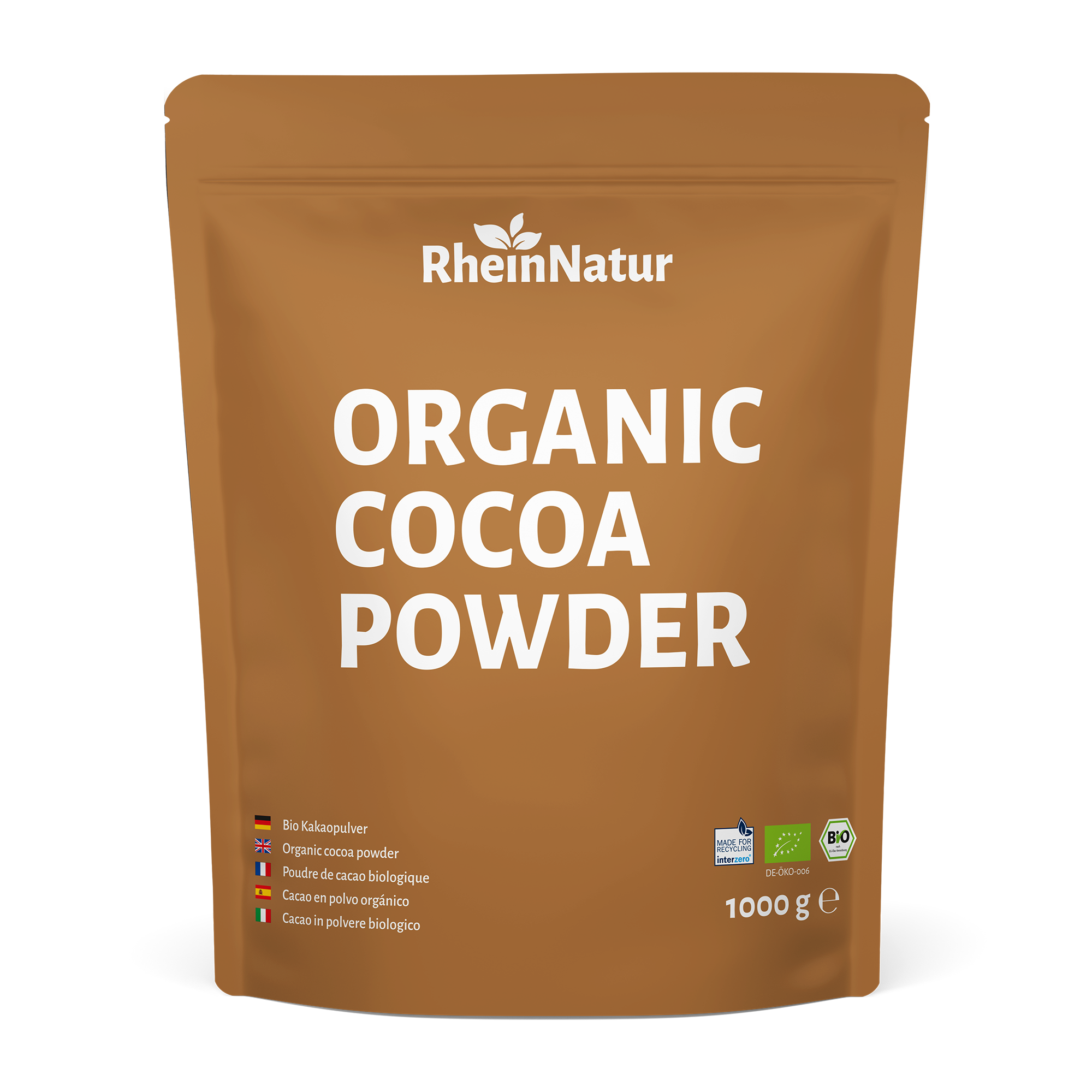 wie lange kann man kakaopulver aufbewahren RheinNatur Bio Kakaopulver 1KG