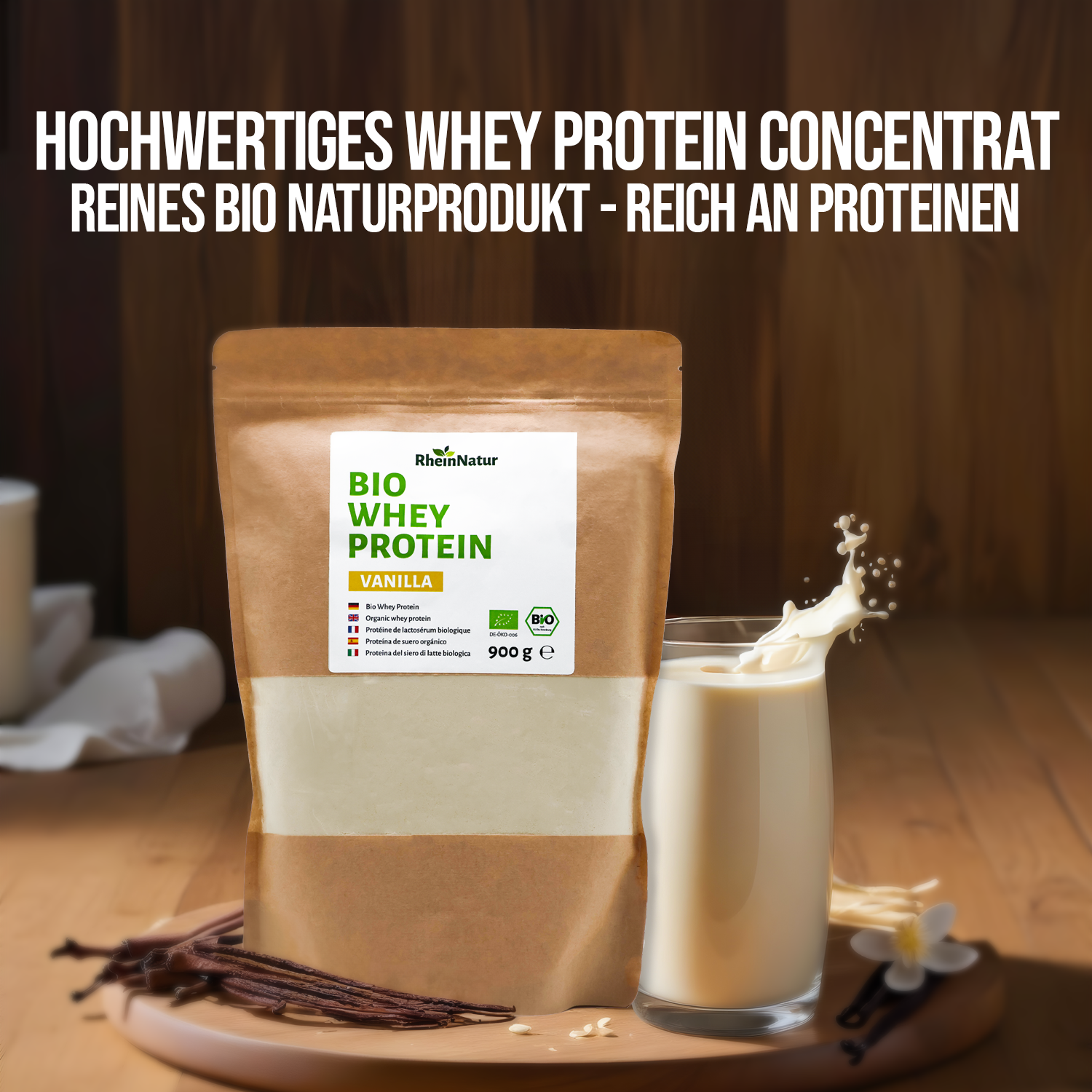Bio Whey-Protein - Vanilla – RheinNatur