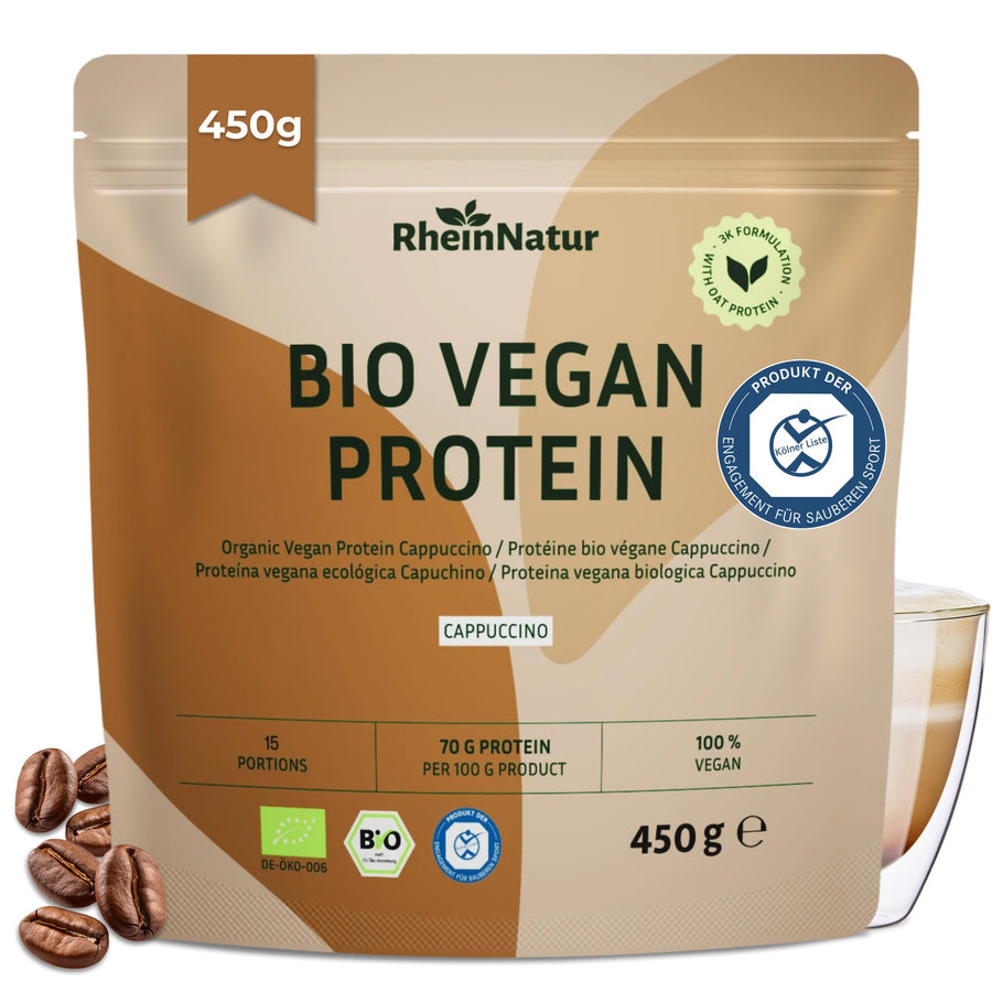 RheinNatur Bio Vegan Protein Cappuccino