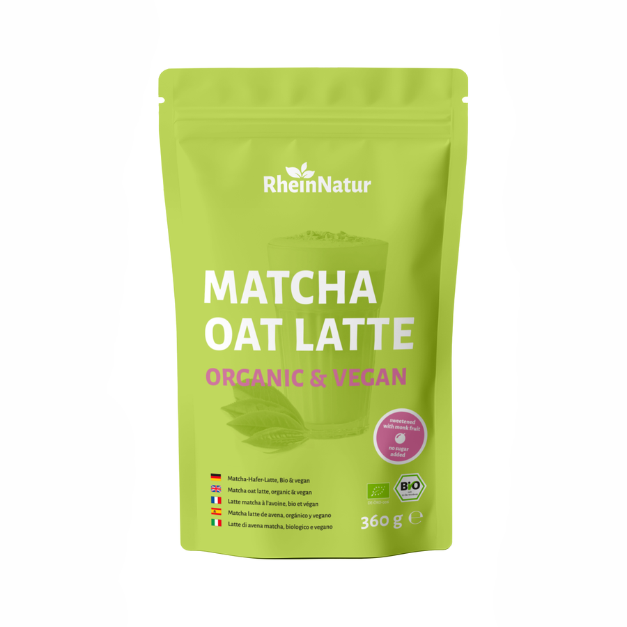 RheinNatur Bio Matcha Oat Latte 360 g