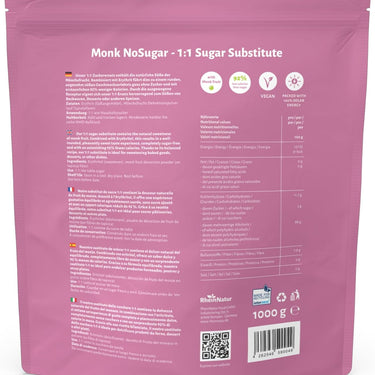 MONK NOSUGAR ZUCKERERSATZ