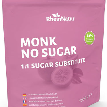 Monk NoSugar Zuckerersatz Vorderseite