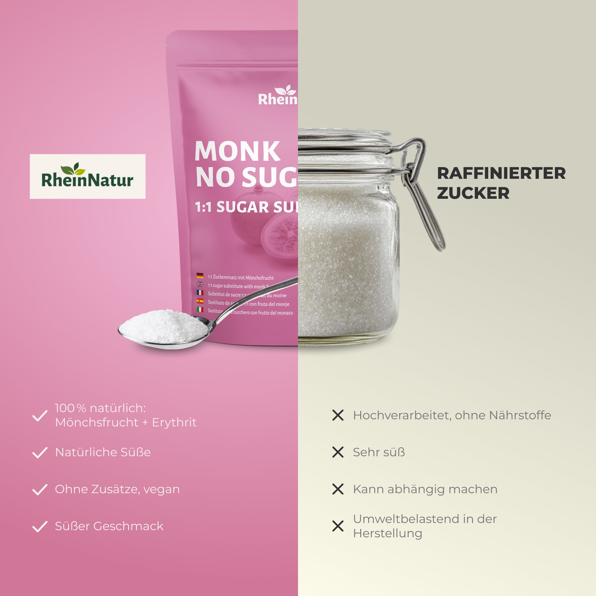 Mönchsfrucht Zuckerersatz 1 kg