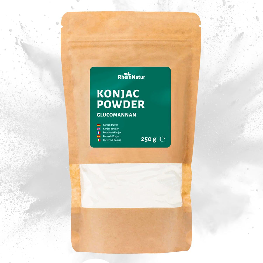 Konjak-Pulver - Glucomannan aus der Konjakwurzel