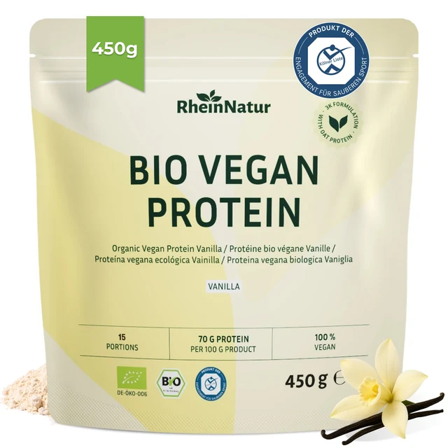 RheinNatur Bio Vegan Protein Vanille