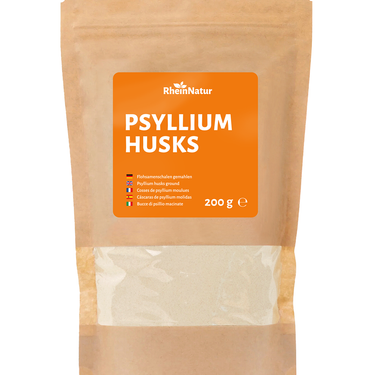 Psyllium husk powder - finely ground & organic | 98+% purity | Rhine Nature