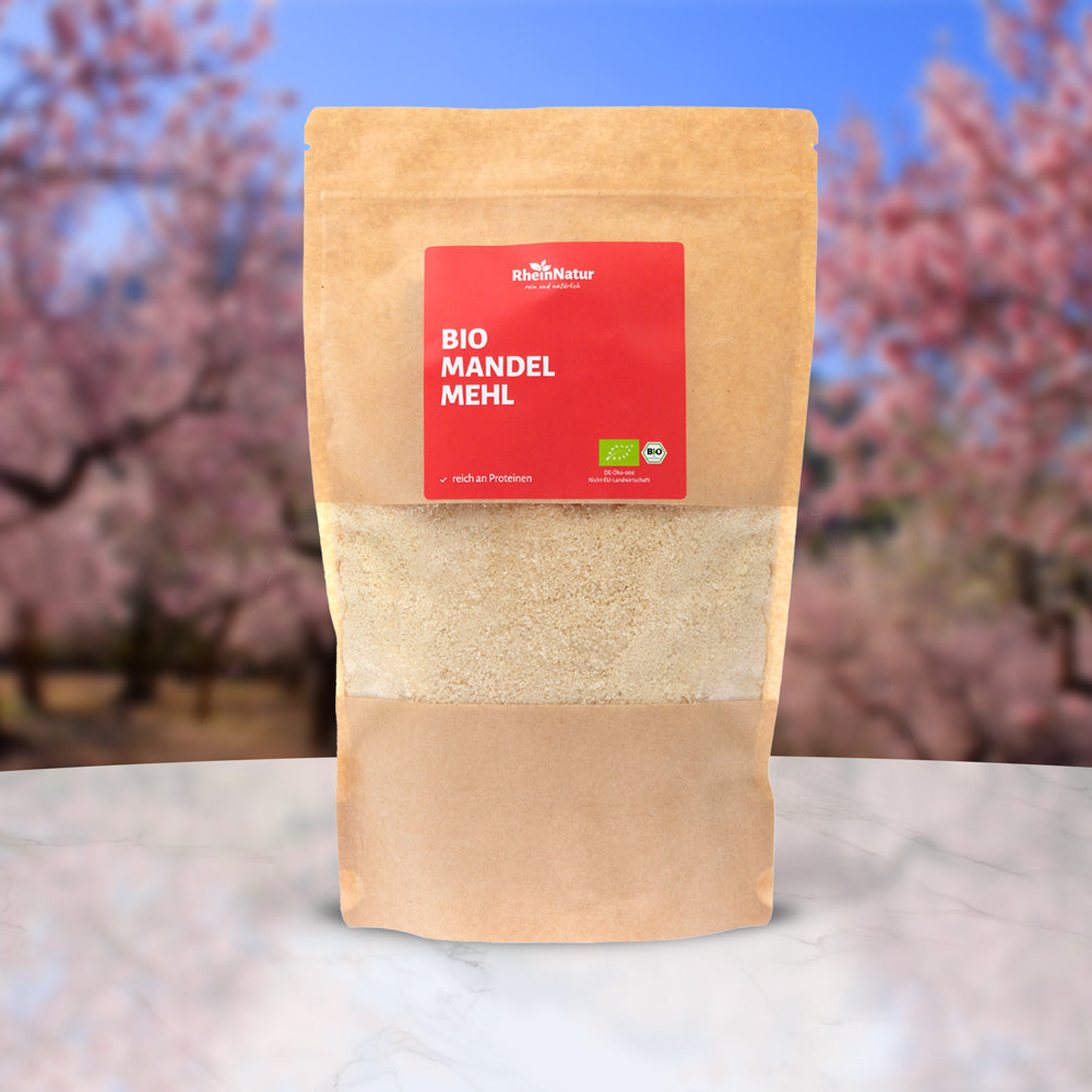 ORGANIC almond flour, natural, blanched, low carb, gluten-free, keto, vegan | 500g bag